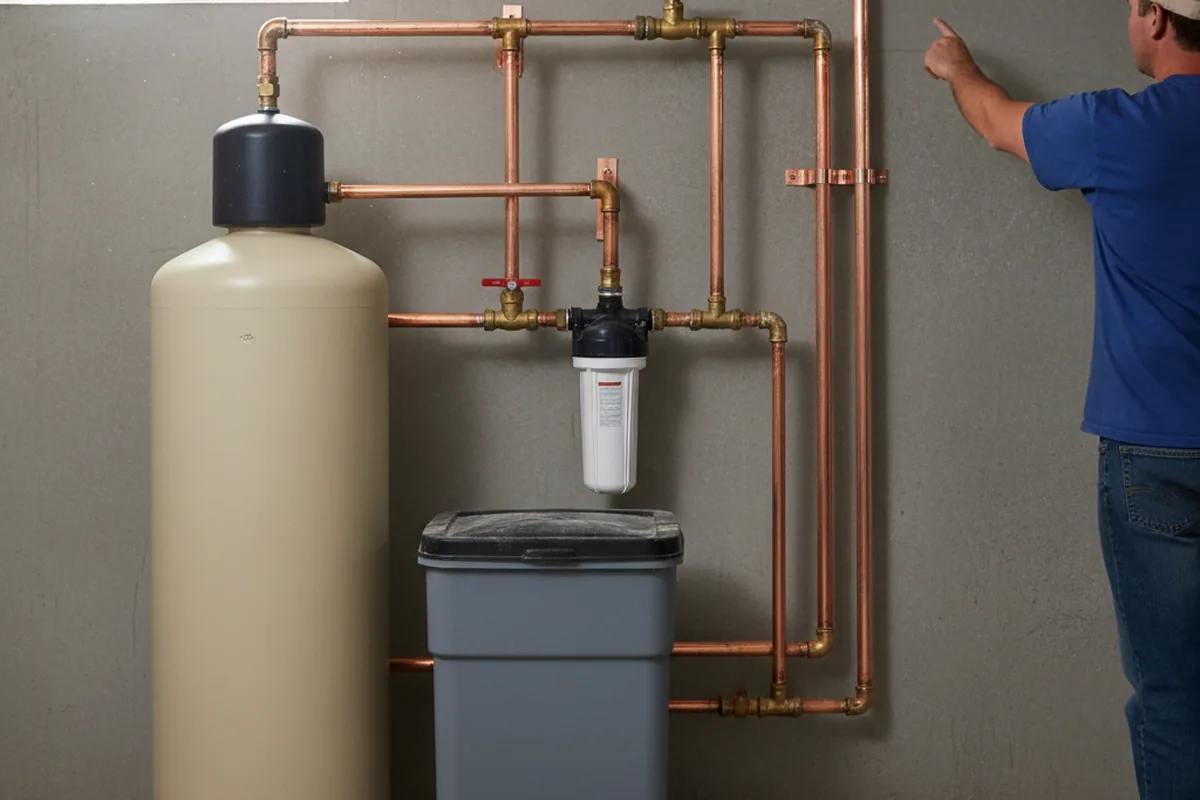Whole-house water treatment system installed in Calvert City